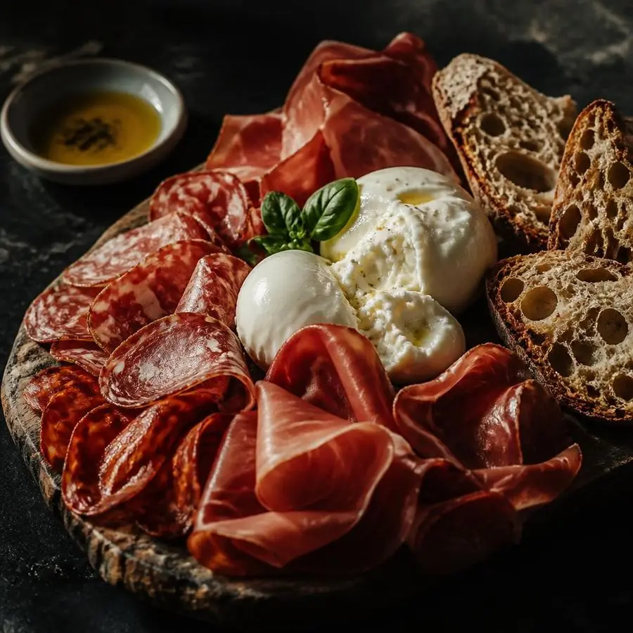Antipasto Isola — Vleeswaren & buffelmozzarella van Forno Isola